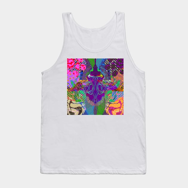 Ink blot Tank Top by Kamaloca